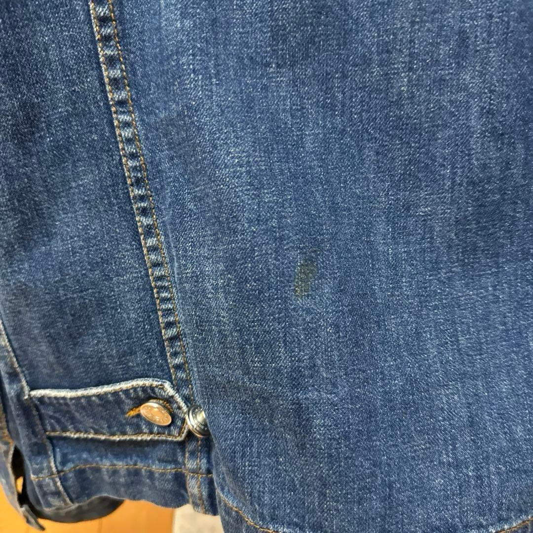 DOLCE&GABBANA デニムジャケット ジップアップ