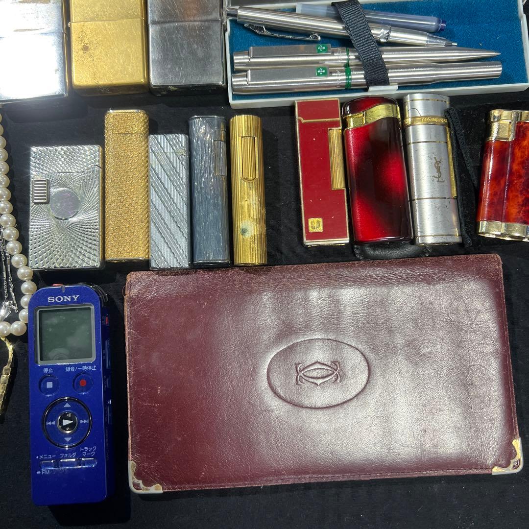 PB242 昭和の整理品　ライター　アクセサリー　万年筆　　ブランド　カルティエ