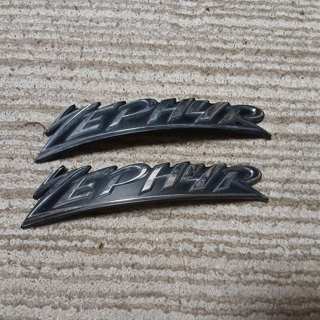 Kawasaki カワサキ ゼファー750 外装セット　ツヤ黒　※錆び取り剤付き