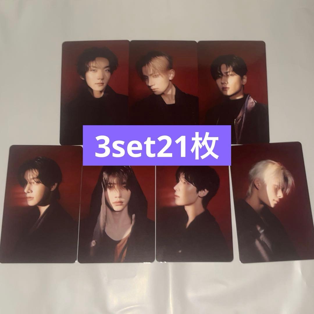 enhypen vanish タワレコ　渋谷 popup トレカ　3set21枚