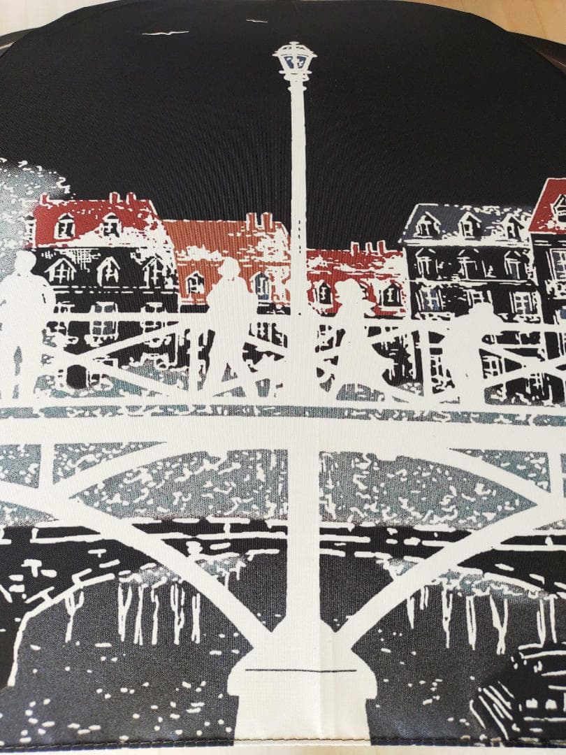 ☆新価格☆ Guy de Jean 長傘 雨/日傘兼用 PARIS（ノアール）