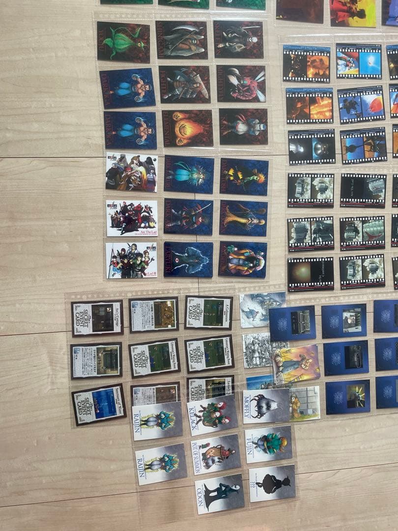 アークザラッド1・2オフィシャルカードコレクショまとめプロモ付き