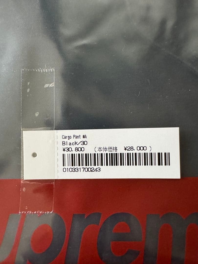 パンツ Supreme Cargo Pant Black 30