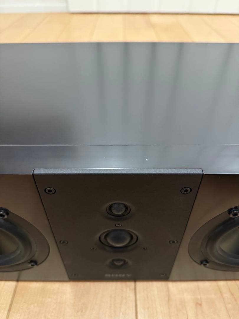 SONY センタースピーカー 2ウェイ ブラック