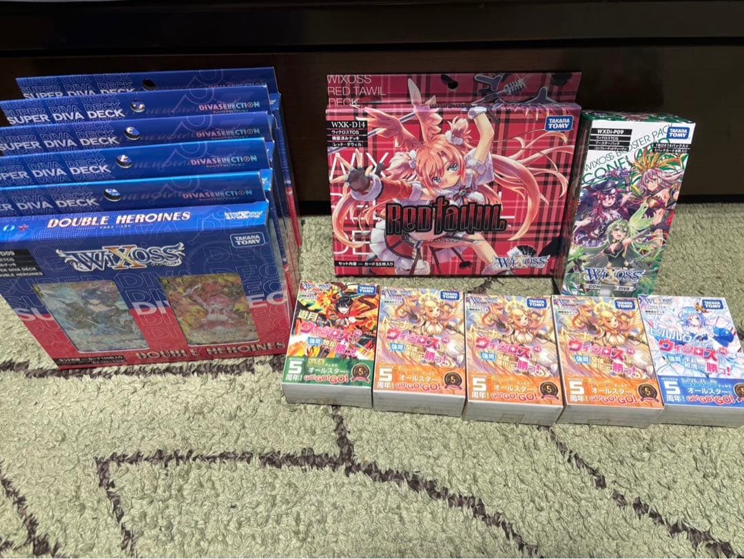 【未開封】ウィクロス WIXOSS 引退品 構築済みデッキ ブースターパックなど