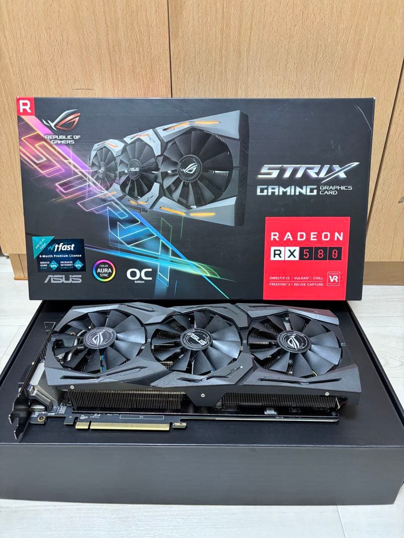 グラフィックボード・グラボ・ビデオカード ASUS STRIX Gaming Radeon RX 580