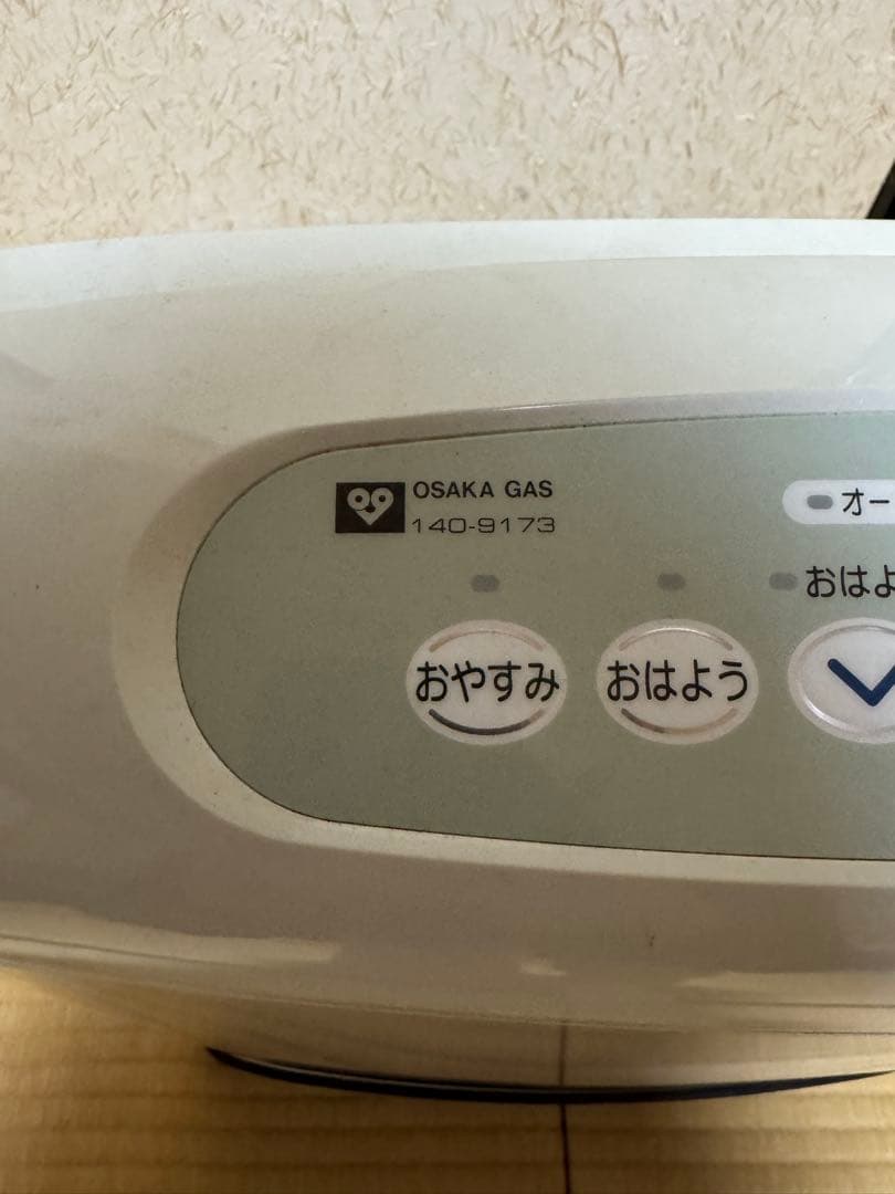 OSAKA GAS ガスファンヒーター RC-A336E-1 都市ガス　動作品
