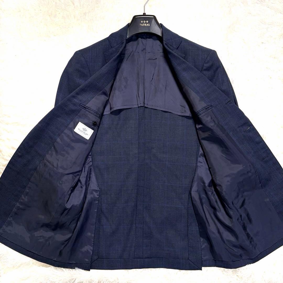 BEAMS HERT セットアップ グレンチェック ペンチェック ネイビー 44