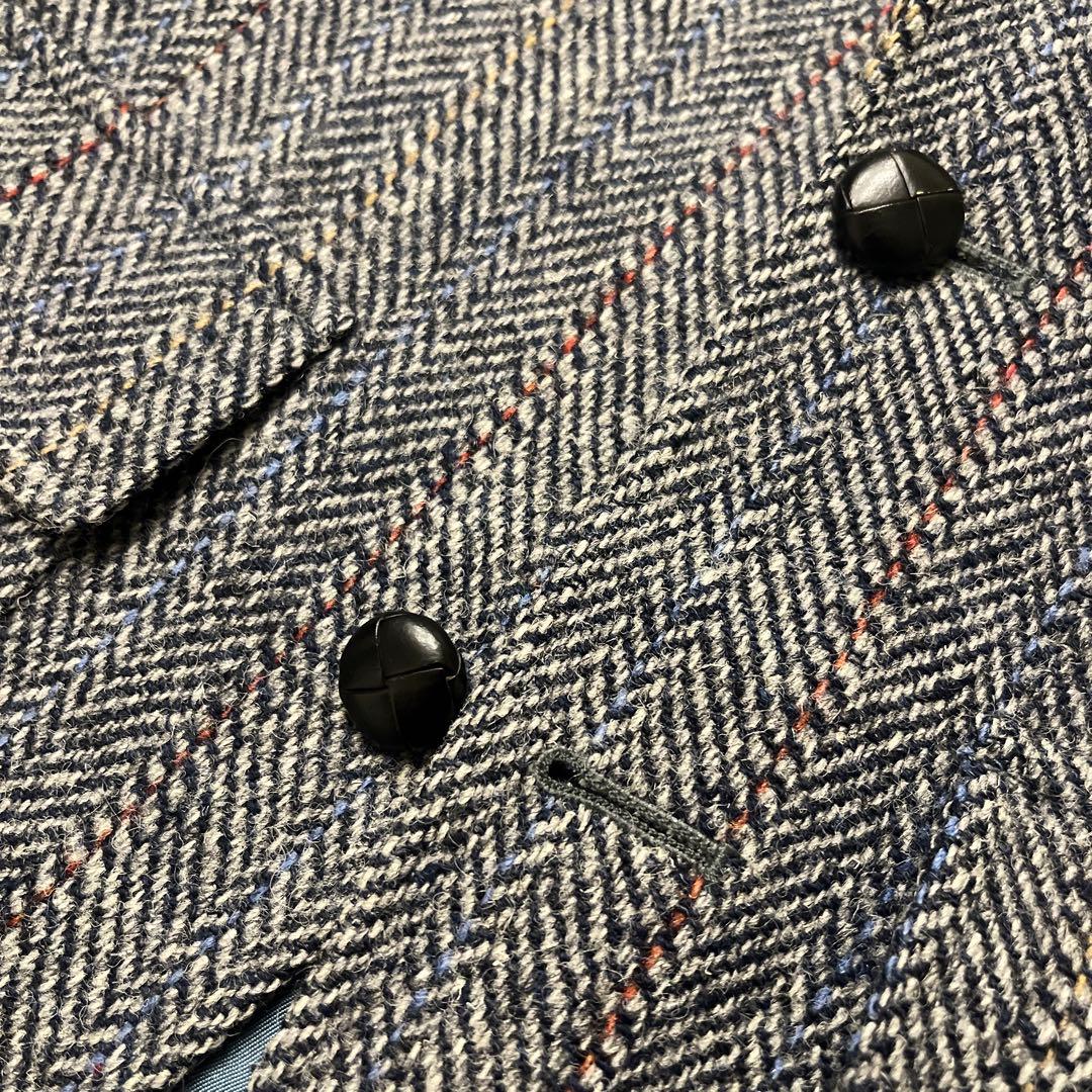90s Harris Tweed ハリスツイード 米国製 ウール テーラード
