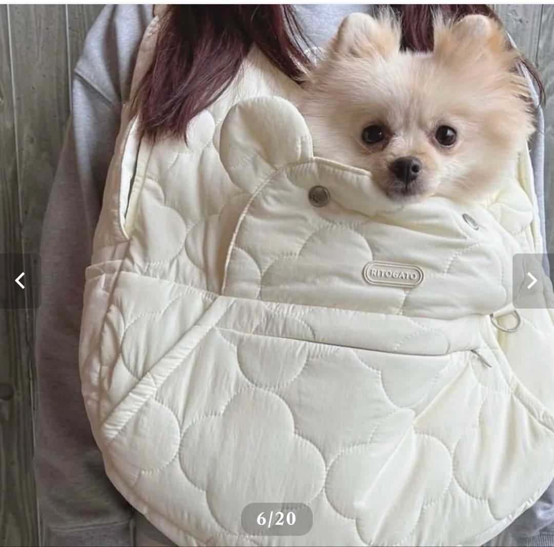 【ritogato】VoddlyCozyFrontBag(Black/S)