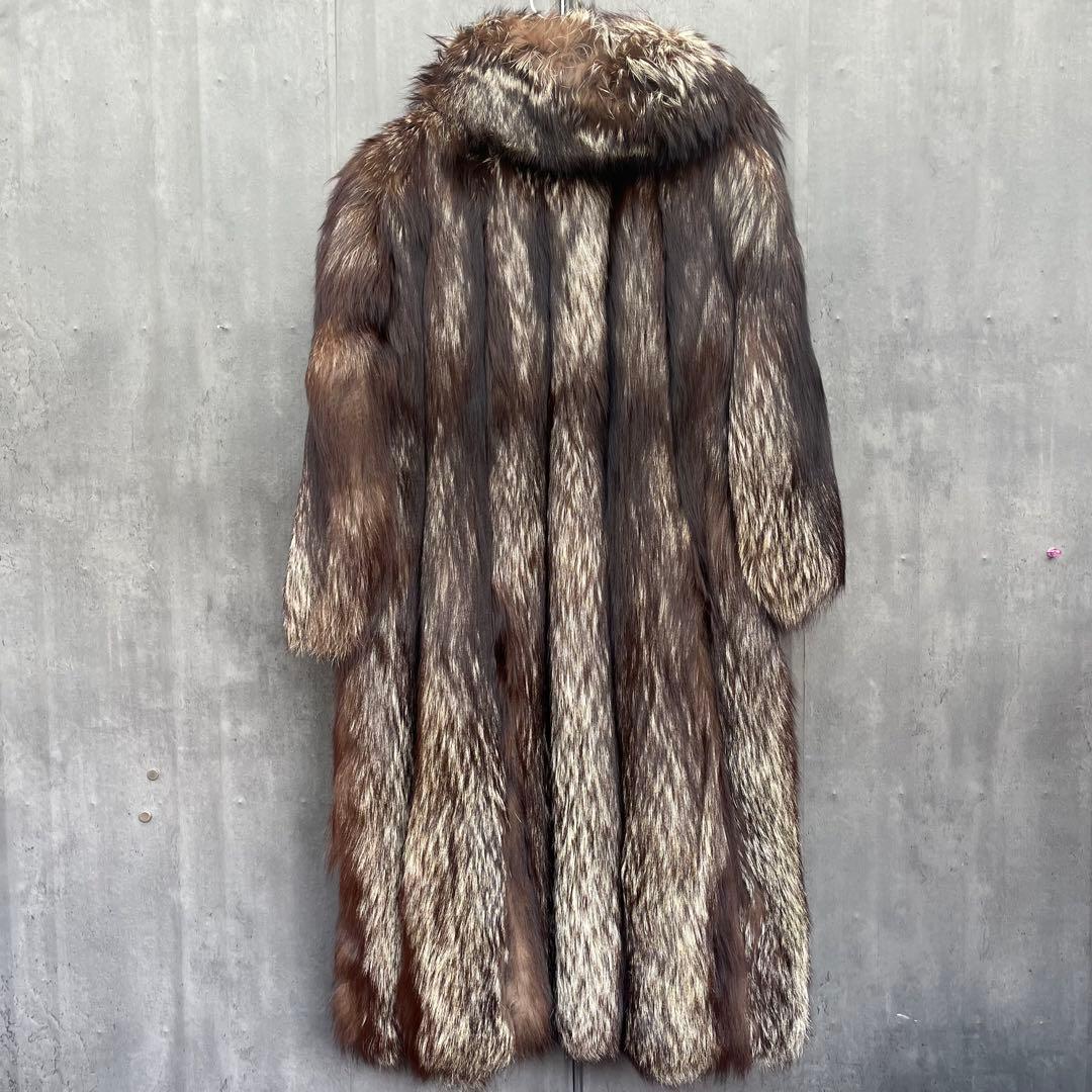 GRACE グレース ファーコート ロングコート 毛皮 ブラウン系 高級感