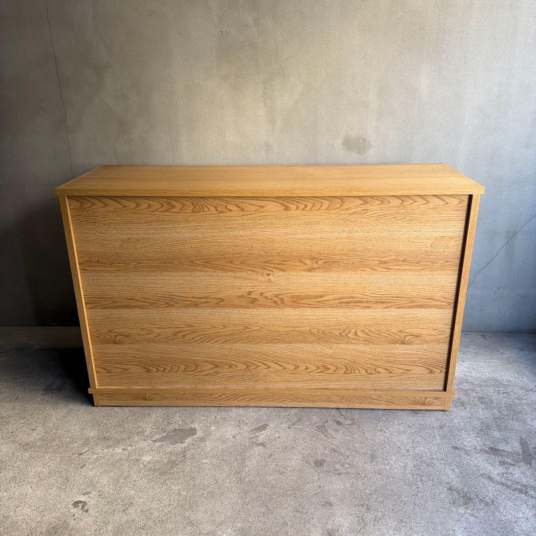 展示品 美品　Unico DIFE(ディフェ) キャビネット W1200 送料込