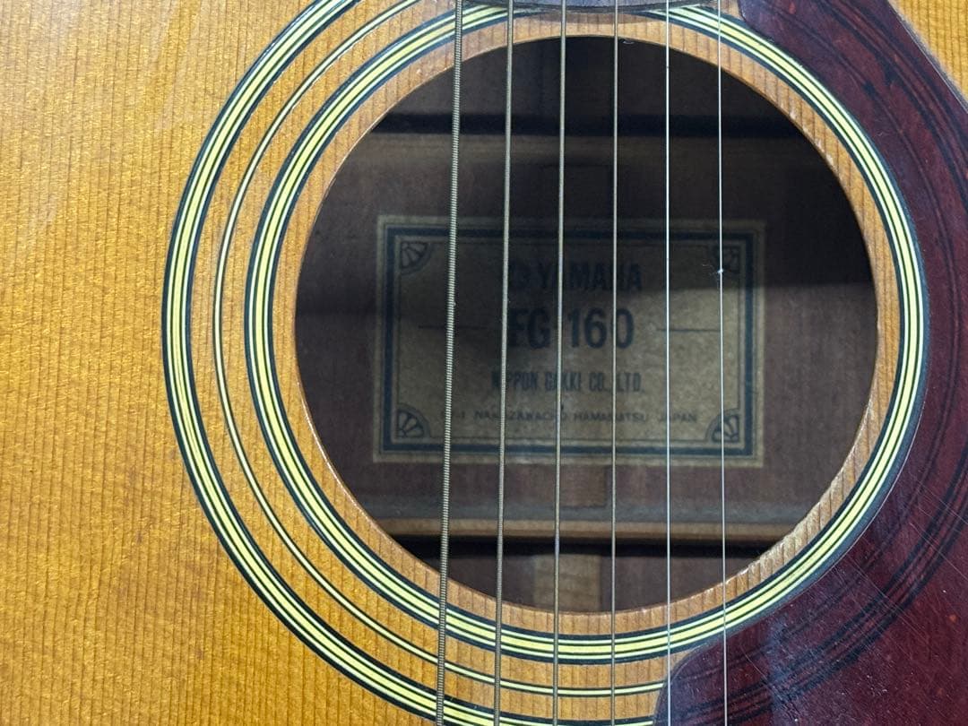 ヤマハ アコースティックギター FG-160 グリーンラベル YAMAHA