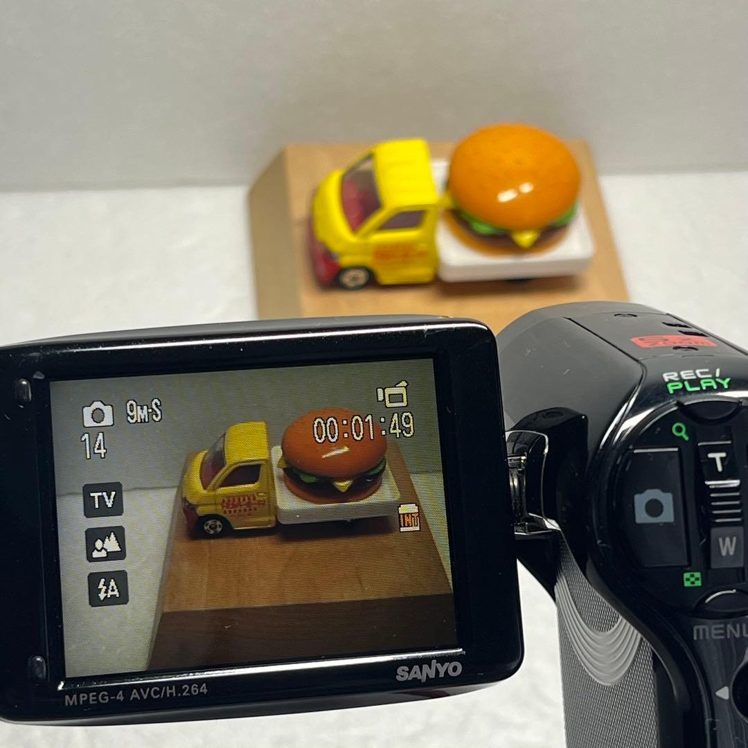 ☆人気稀少☆SANYOデジタルムービーカメラXacti DMX-CG9ブラック