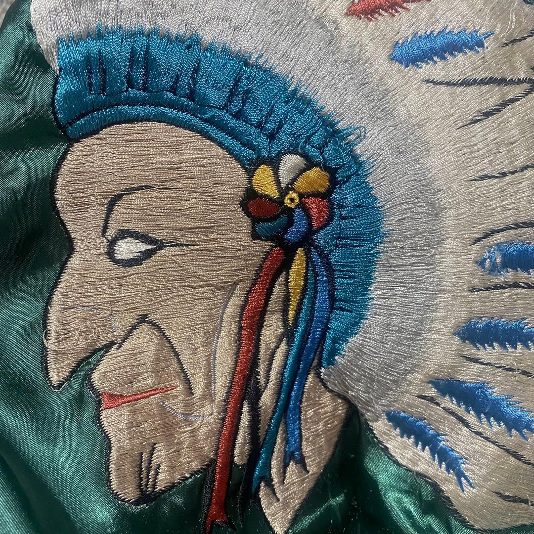 東洋TAILOR インディアン リバーシブル　スカジャン