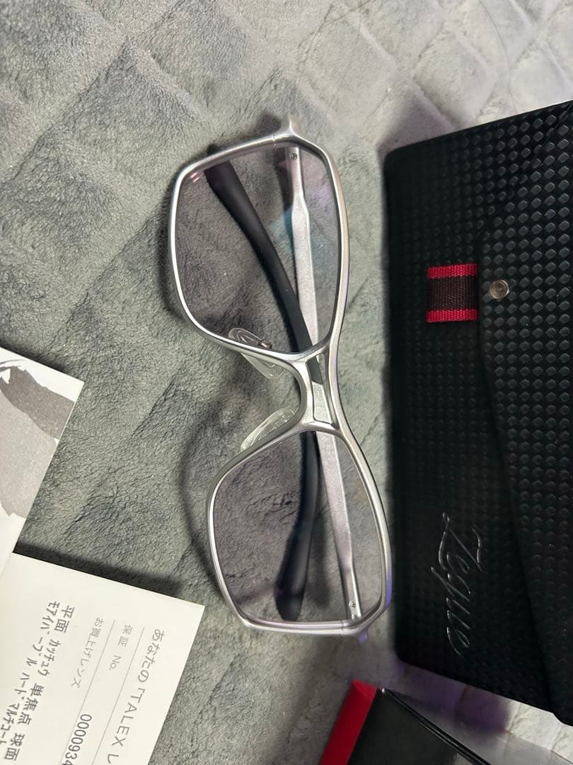 タレックス偏光サングラス モアイパープル ゼクー ZEAL