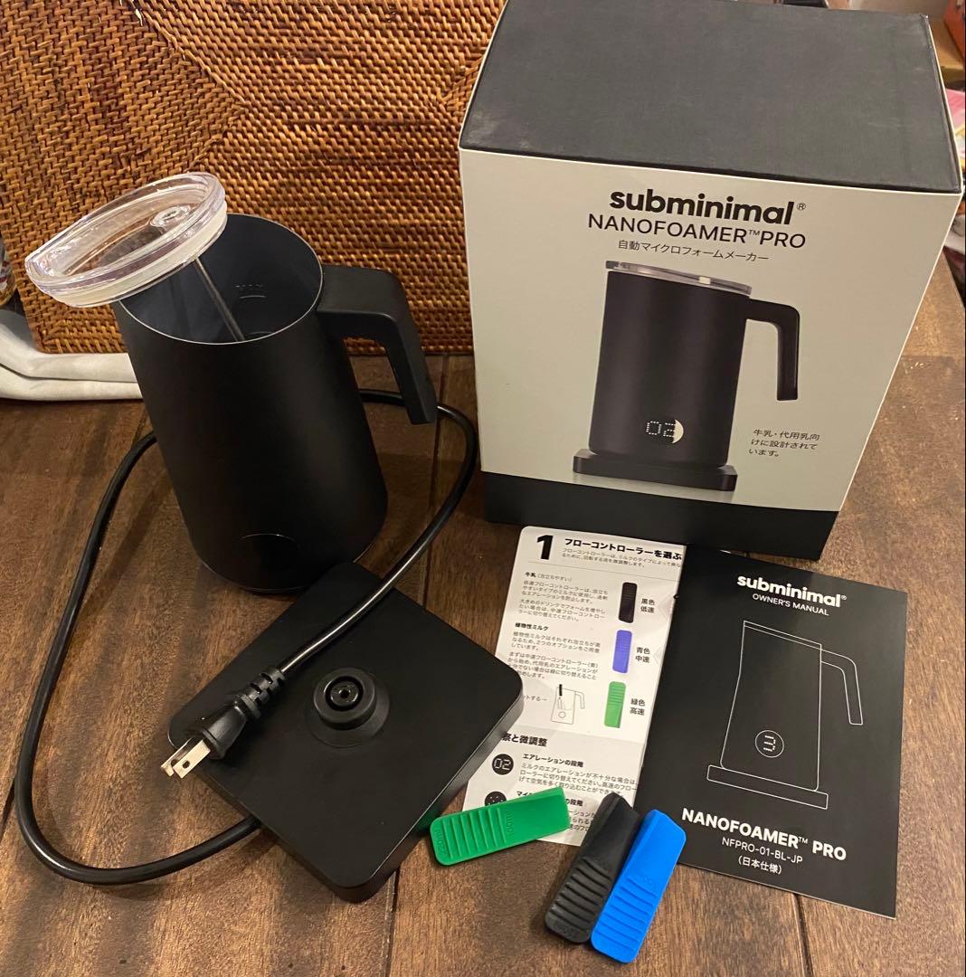 subminimal NANOFOAMER PRO ブラック