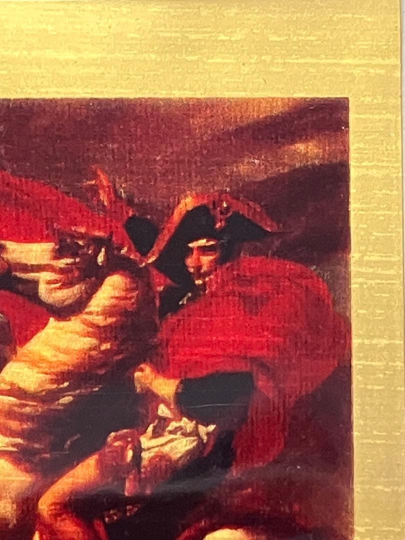 セ*セ様 純金アート絵画シリーズコレクション　「ナポレオン肖像画」　24K24金