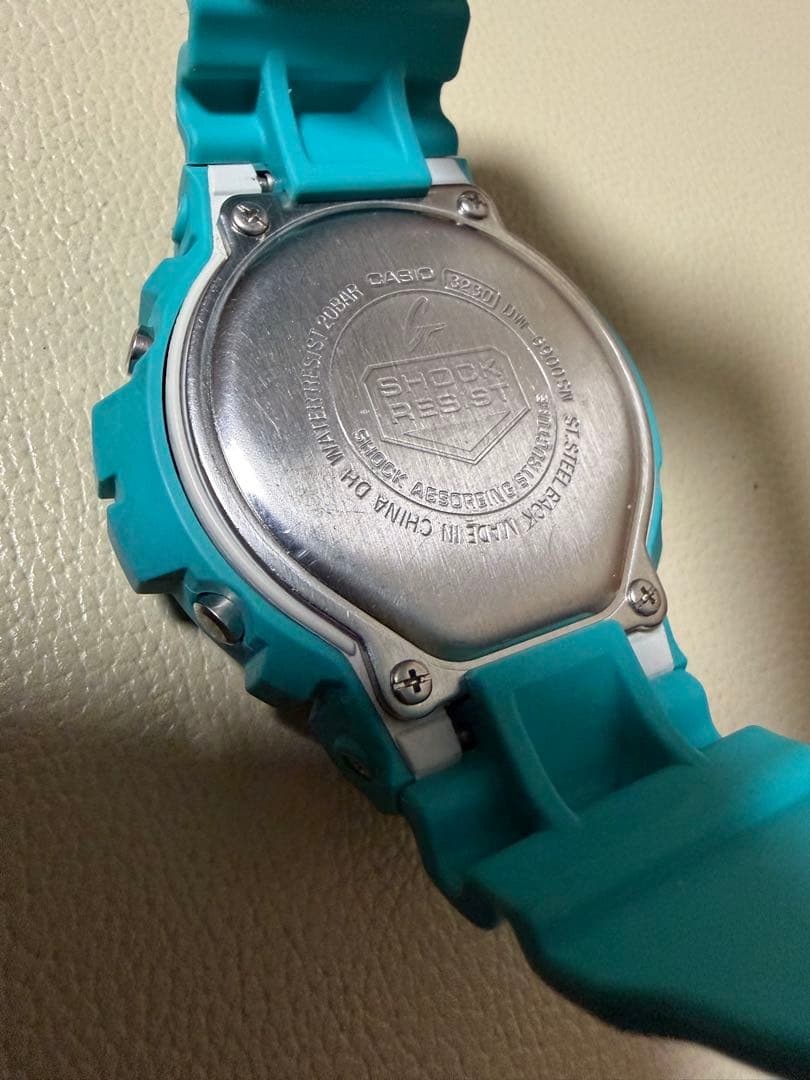 CASIO G-SHOCK ターコイズ
