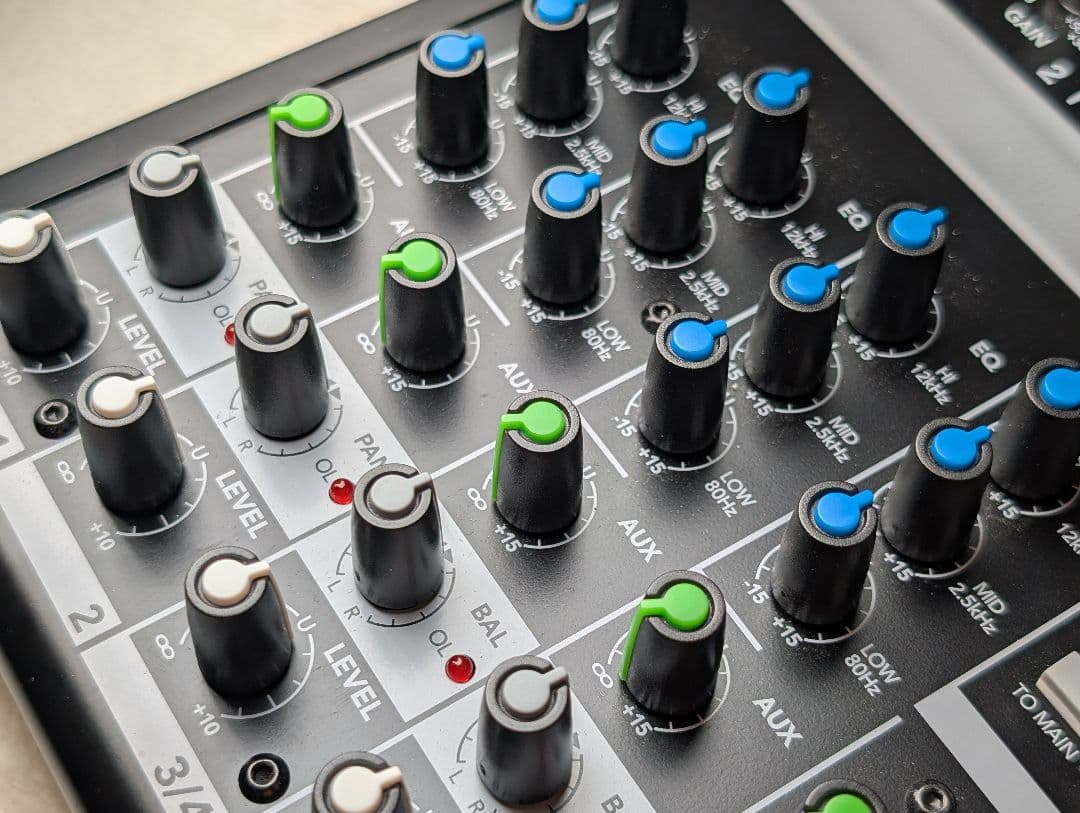 【美品USED】MACKIE MIX8 アナログミキサー