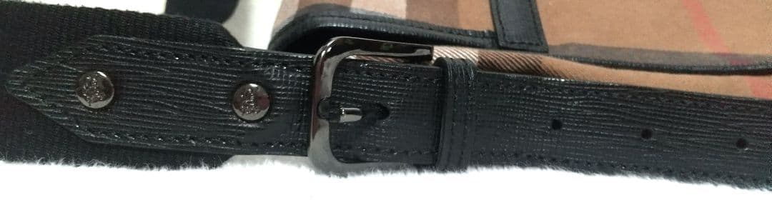 Burberry チェック柄ショルダーバッグ 保存袋付き