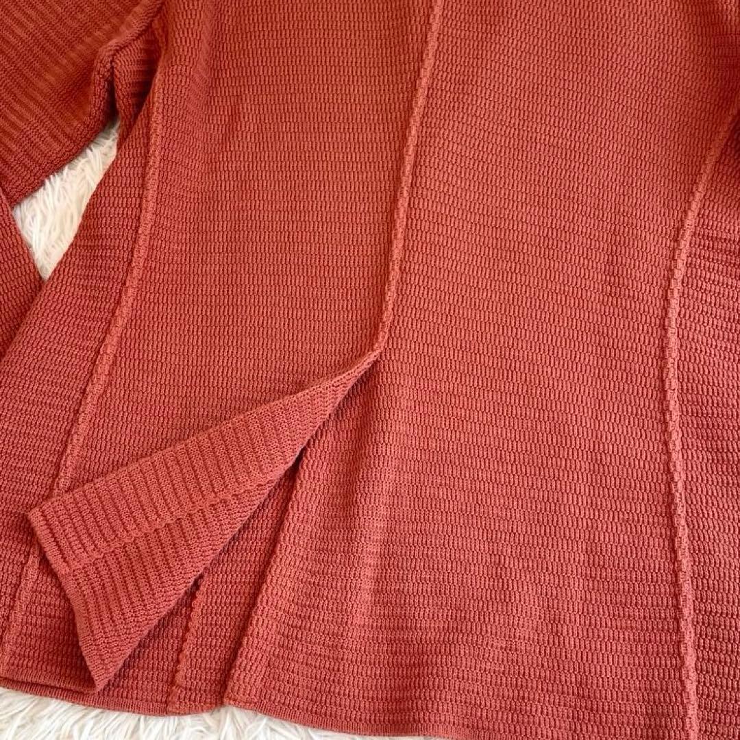 【極美品】ラルディーニ ニットテーラードジャケット ストレッチ ブートニエール