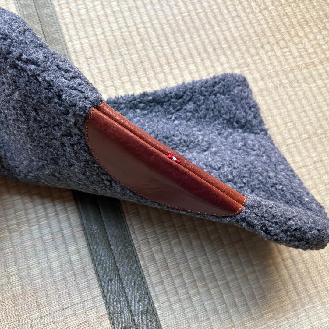 hardgraft MacBookケース 13インチ用 イタリア製 ウールレザー