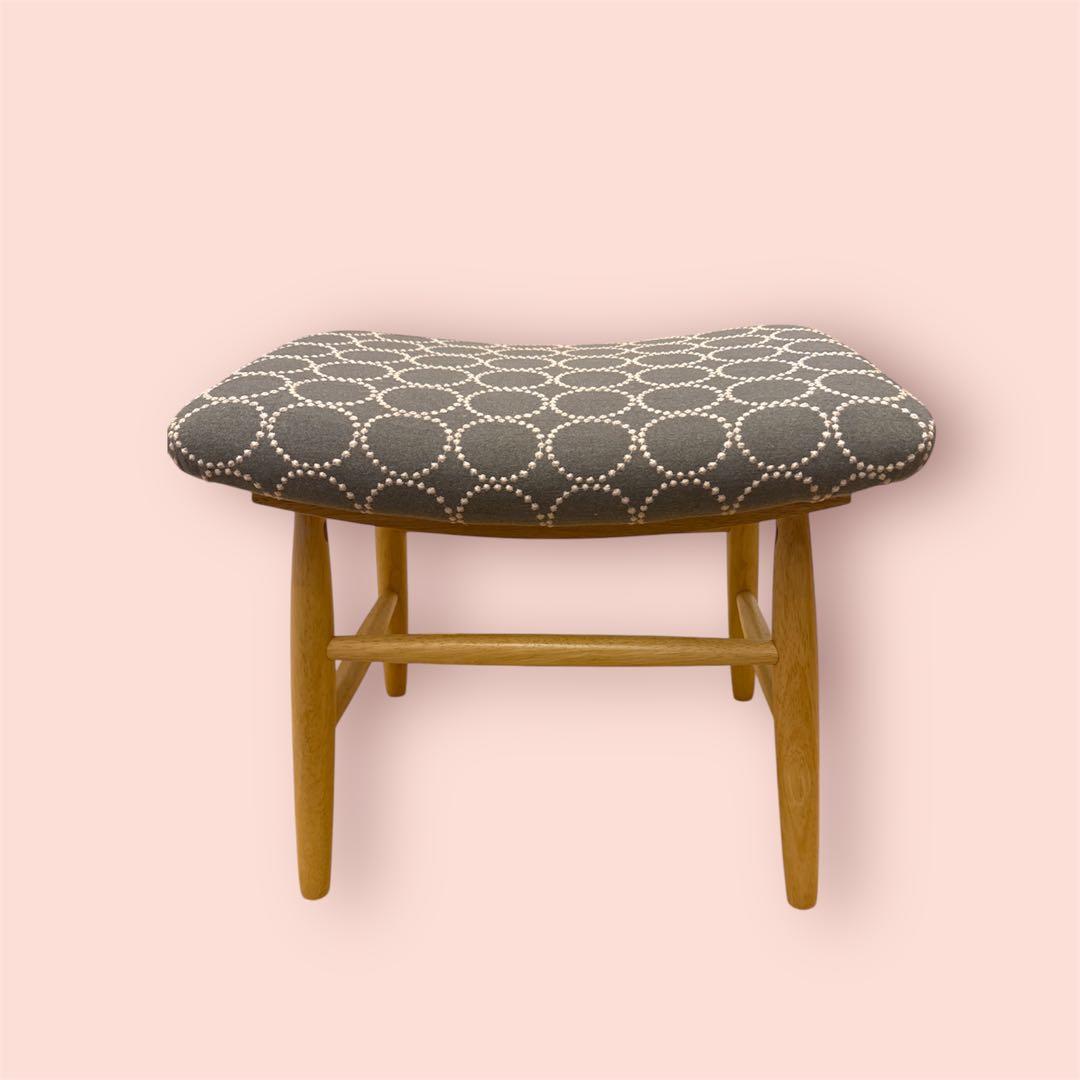 ミナペルホネン 生地 スツール チェア 北欧スタイル 新品未使用 インテリア雑貨