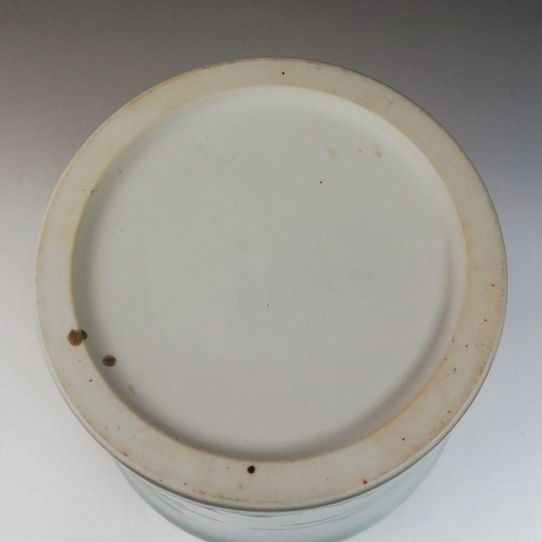 Ｔ８４４　水指　『末広　高麗青磁　一重口水指』『瑞豊 造』　共箱　茶道具