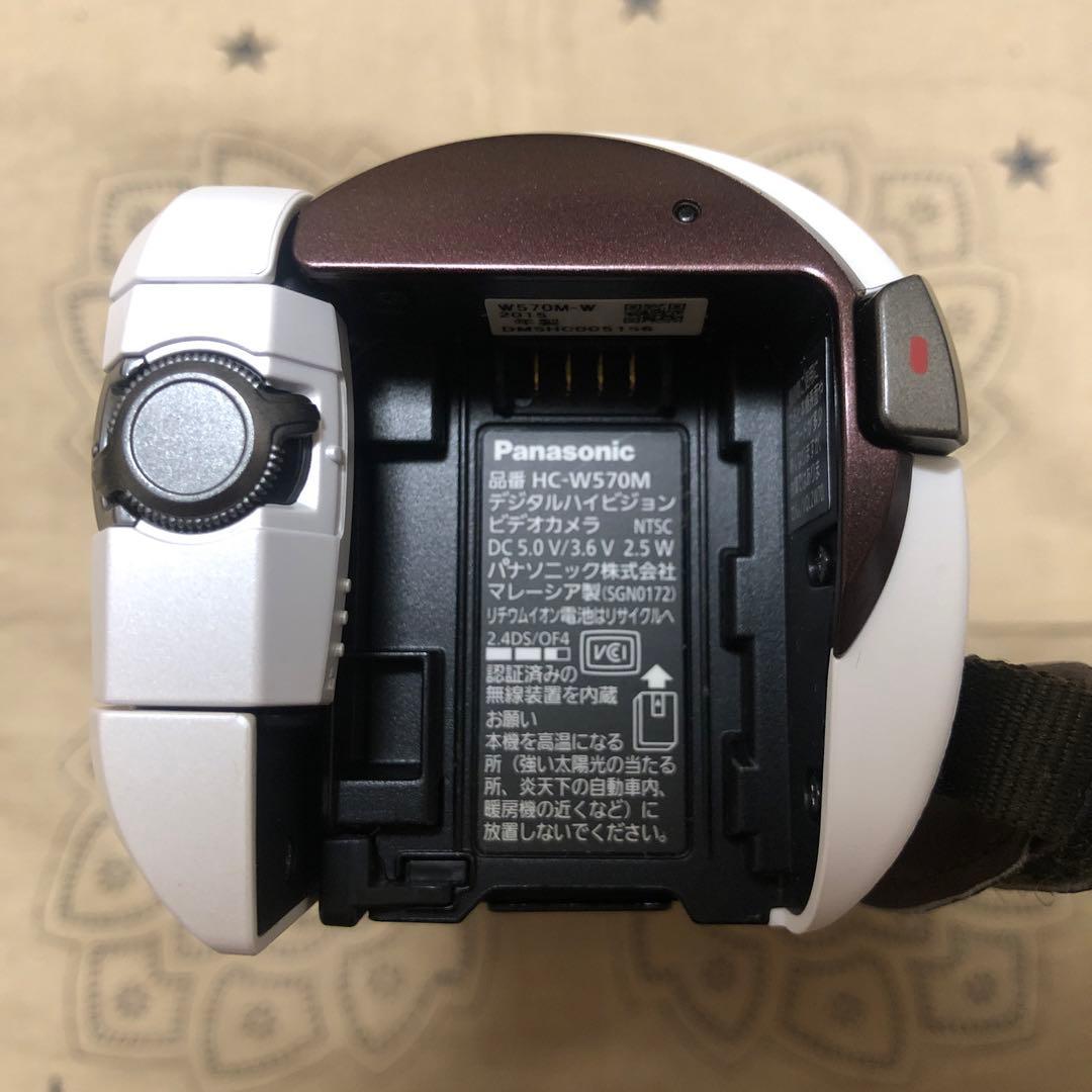 美品 Panasonic HC-W570M Wi-Fi内蔵 ビデオカメラ
