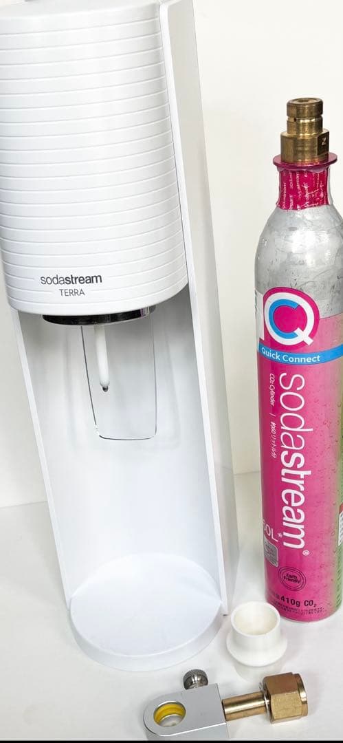 ソーダストリーム　テラ　白　セット