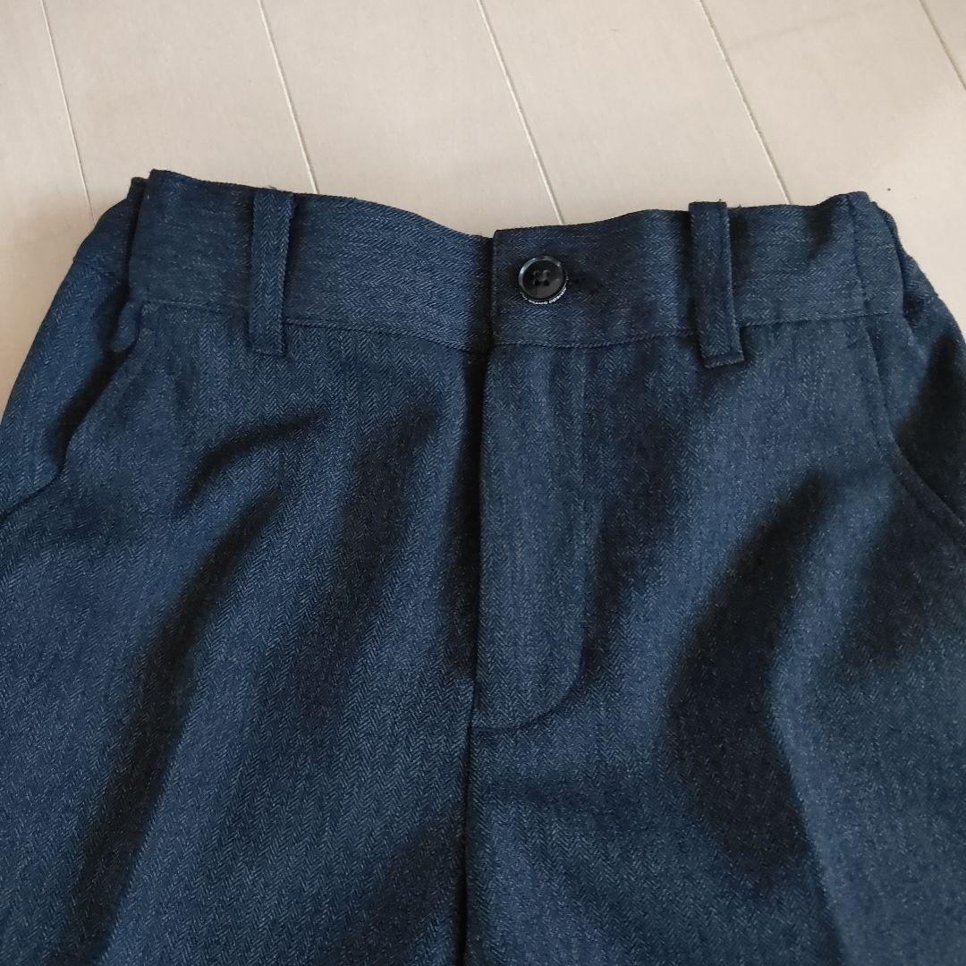 BEAMS DESIGN　フォーマルスーツ　セットアップ　ネイビー　120