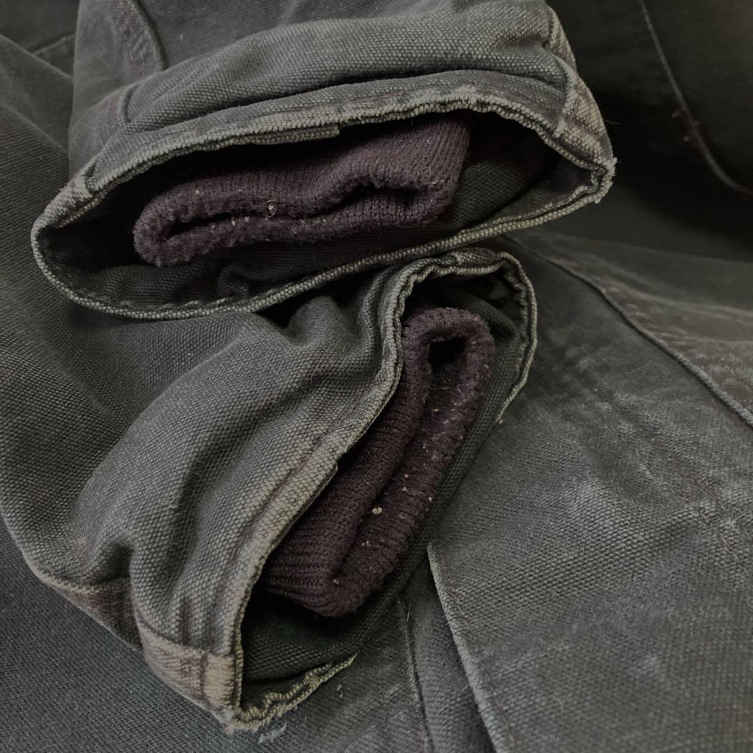 え*だ様 CARHARTTカーハート トラディショナルジャケットカバーオール黒L