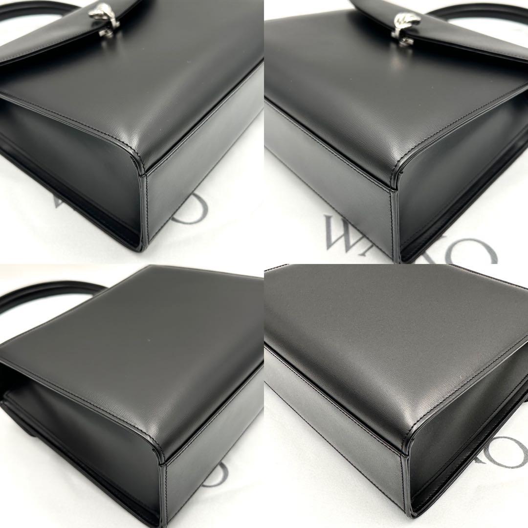 未使用級/現行/定価22万円✨ワコウ WAKO ハンドバッグ フォーマル