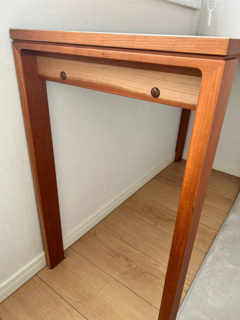 カリモク　学習机　チェリー色