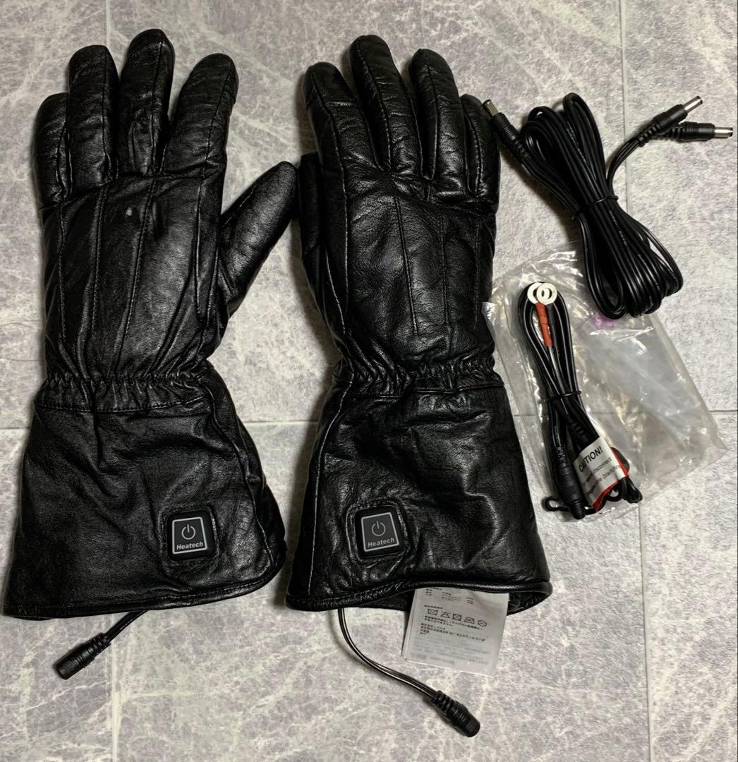 Heatechヒーテック　ヒートレザーグローブ type-1 Mサイズ