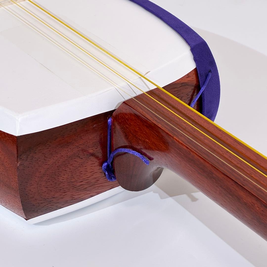 美品✨ 津軽三味線 太棹 花梨 破れなし バチ ハードケース付き