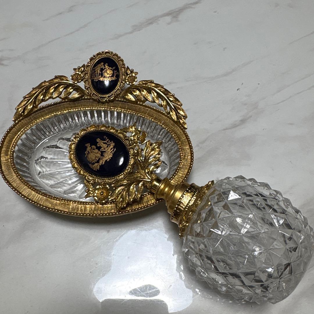 マトソン　アンティーク 香水ボトル&ソープディッシュ