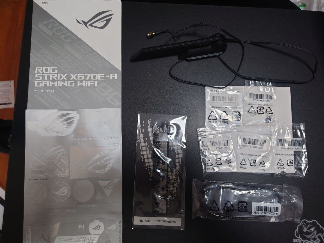 ROG STRIX X670E-A + XMP 32GB DDR5メモリ セット