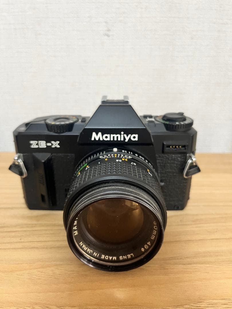 Mamiya ZE-X フィルム一眼レフカメラ 50mm EFf1.4レンズ付き