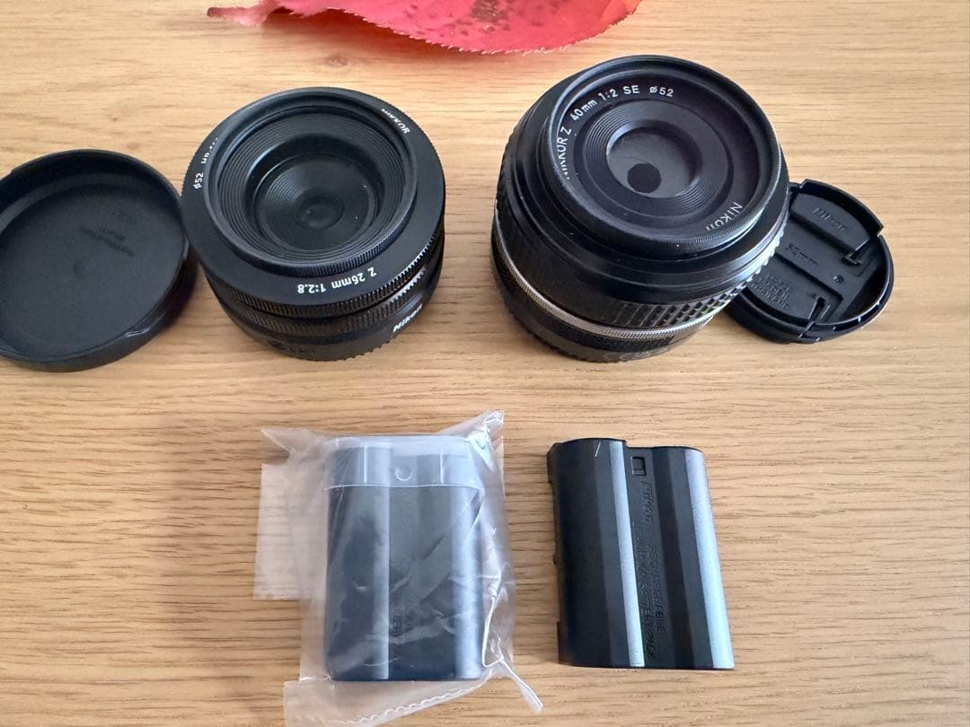 【極美品】Nikon Zf + 単焦点レンズ2本セット