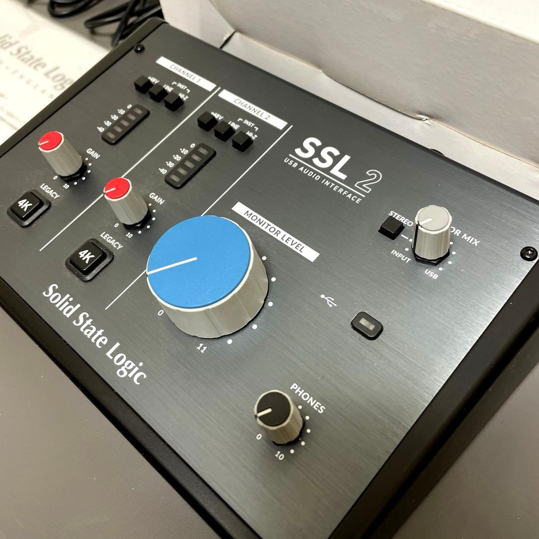 Solid State Logic SSL2+ オーディオインターフェース