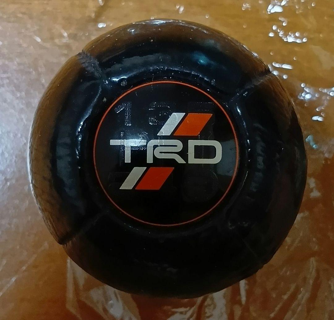 JDМ 当時物 TRDシフトノブ  ５ＭＴ+TRDエンブレム（AE86等に!?）