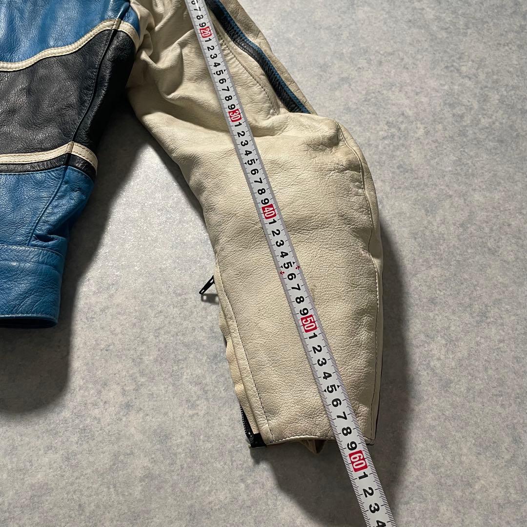 SPEED MODE ヴィンテージ レーシングジャケット オールレザー イタリア