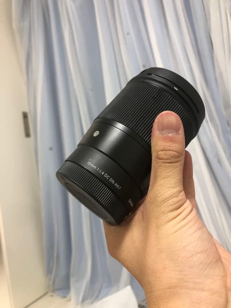 SIGMA 16mm F1.4 カメラレンズ
