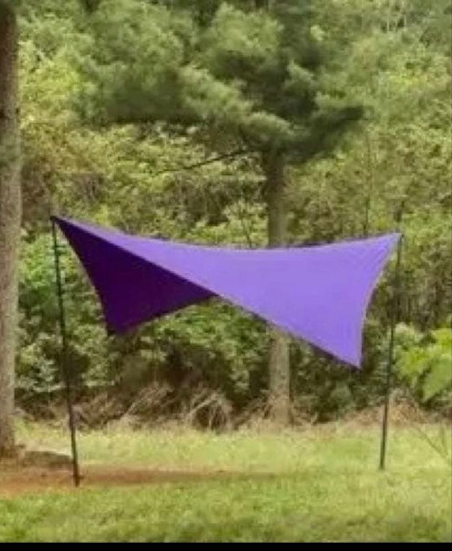 限定landpage×HAVeFUNGARAGEPRODUCTS紫タープ