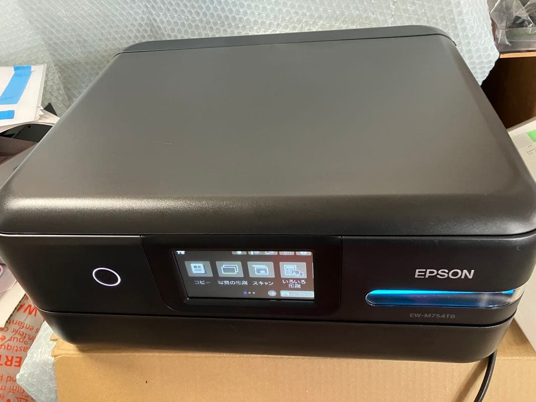 EPSONエコタンク搭載複合機EW-M754B総使用枚数39