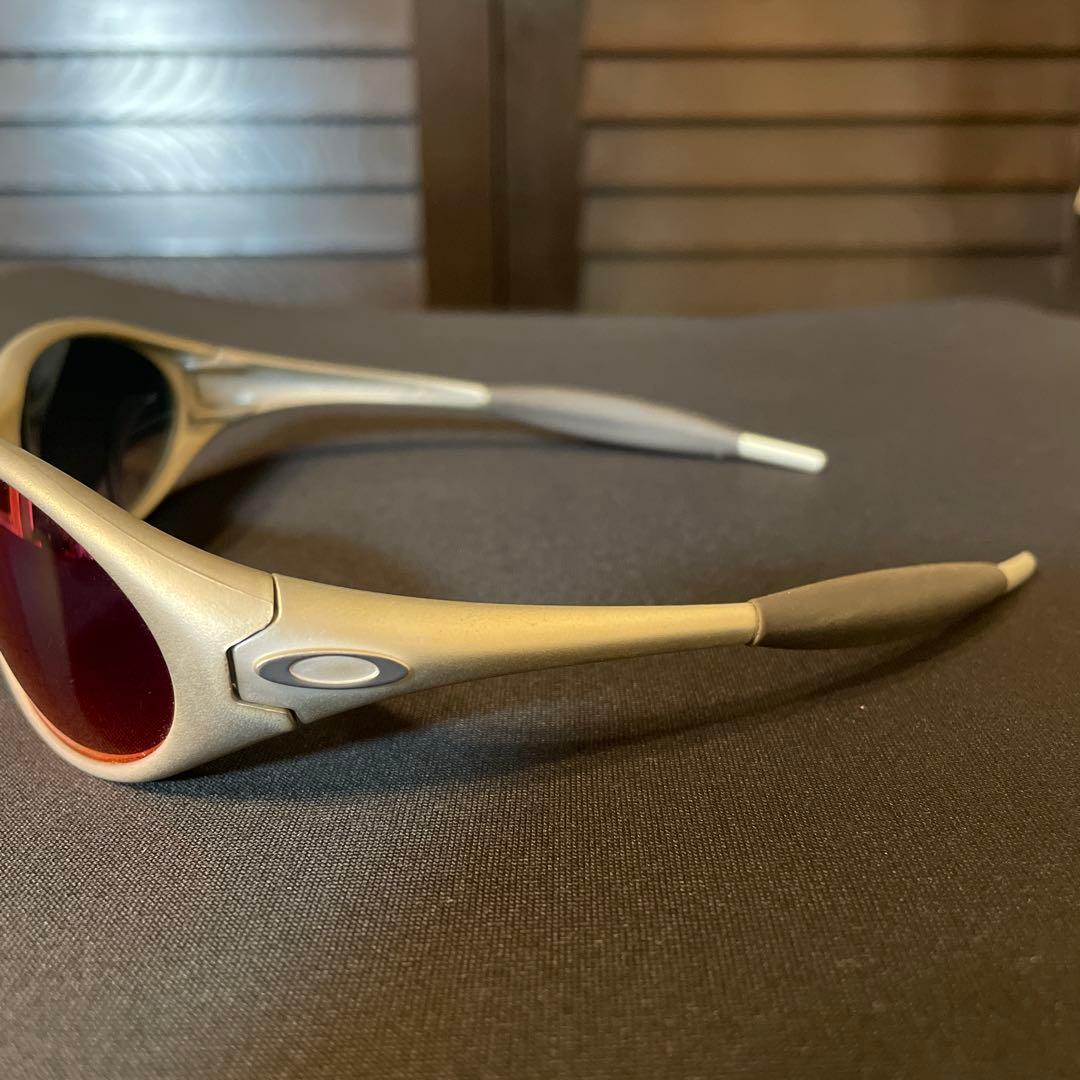 Oakley ヴィンテージeye jacket シルバー 希少90s USA製