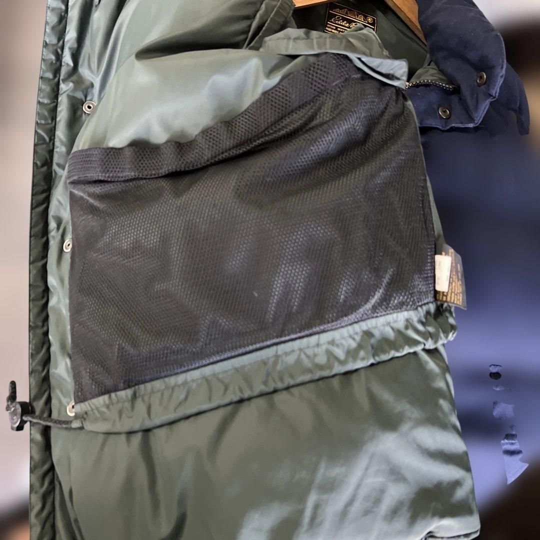 黒タグEddie Bauer blizzard master ダウンベスト XL