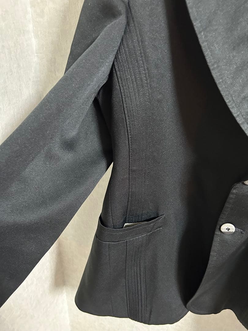 60s USA製 CAMPUS テーラードジャケット ブラック 黒　L 古着